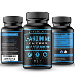 VitBoost L Arginine capsules side view