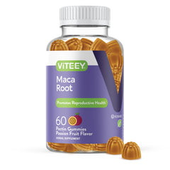 Bottle of Viteey Black Maca Root Gummies - 60 count