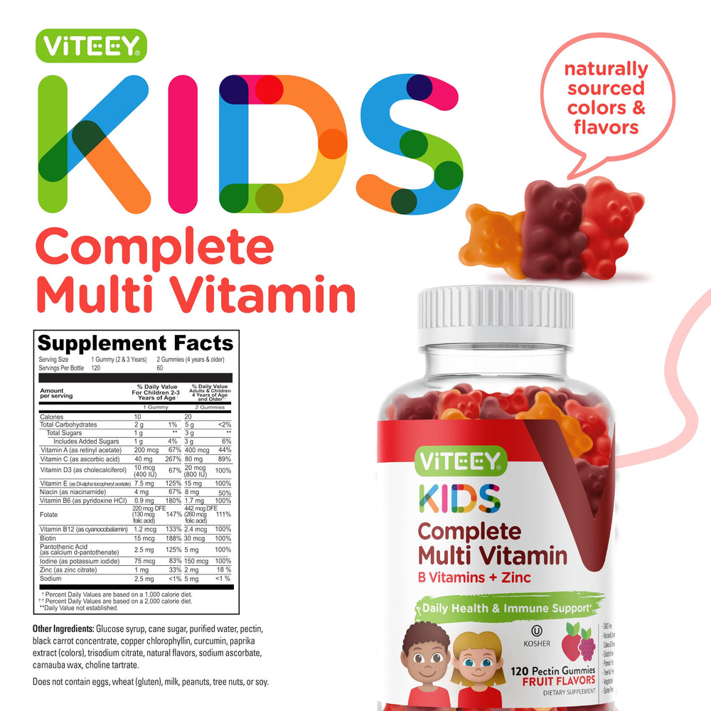 Packaging highlighting immune support and 12 essential nutrients