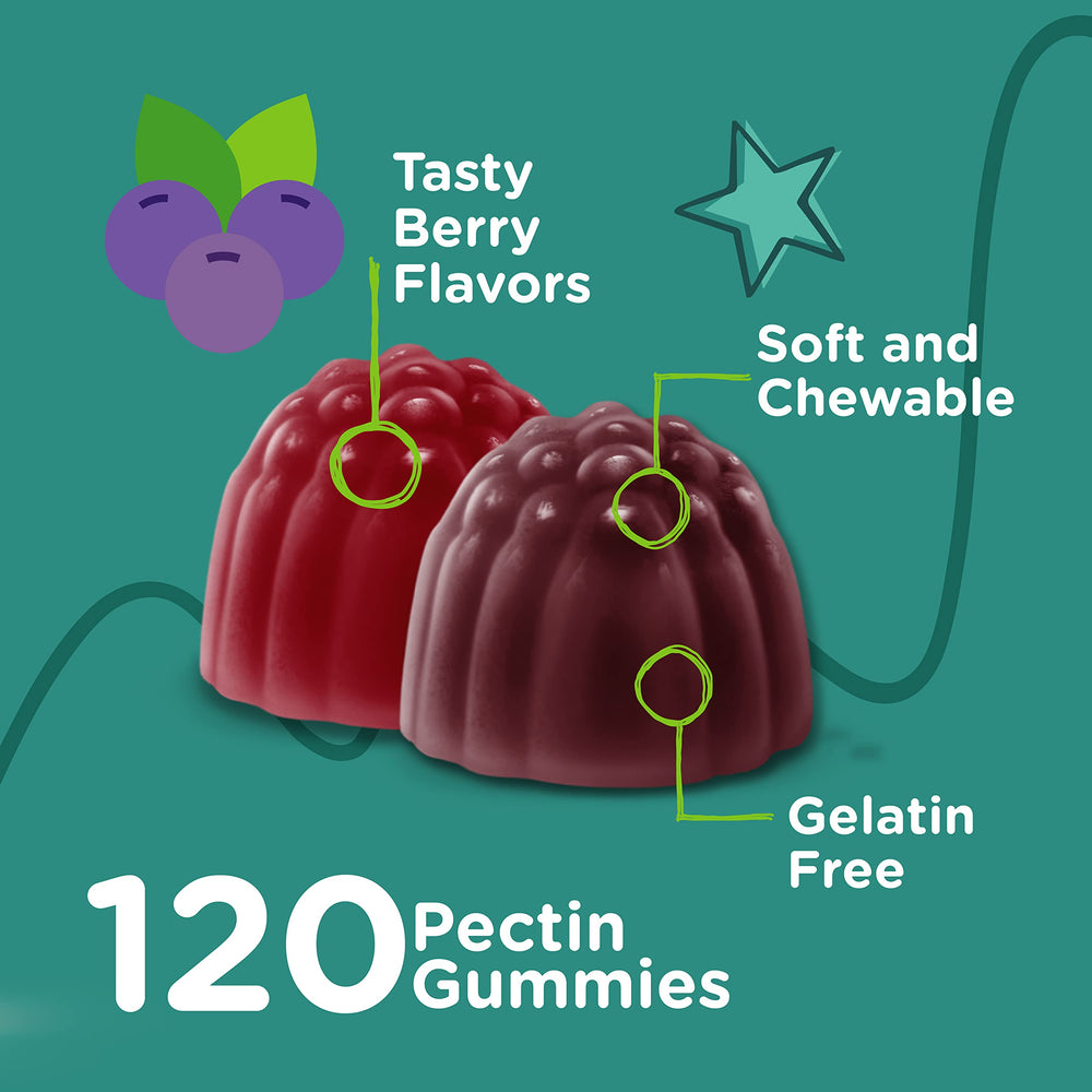 Viteey Kids Probiotic Gummies packaging showing 120 gummies