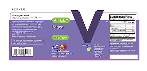 Viteey Maca gummies suitable for men and women