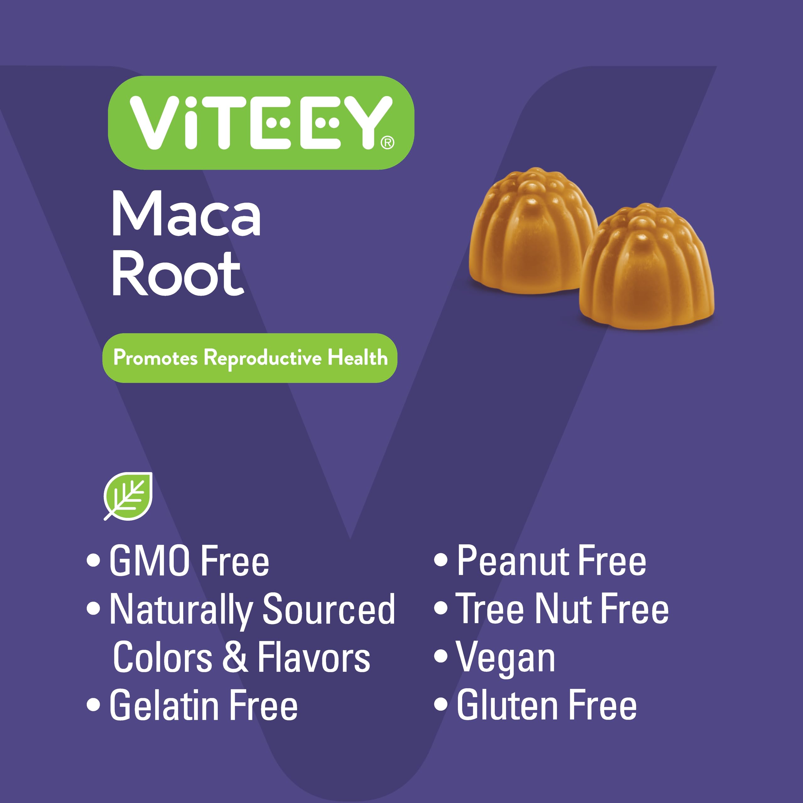 Front view of Viteey packaging