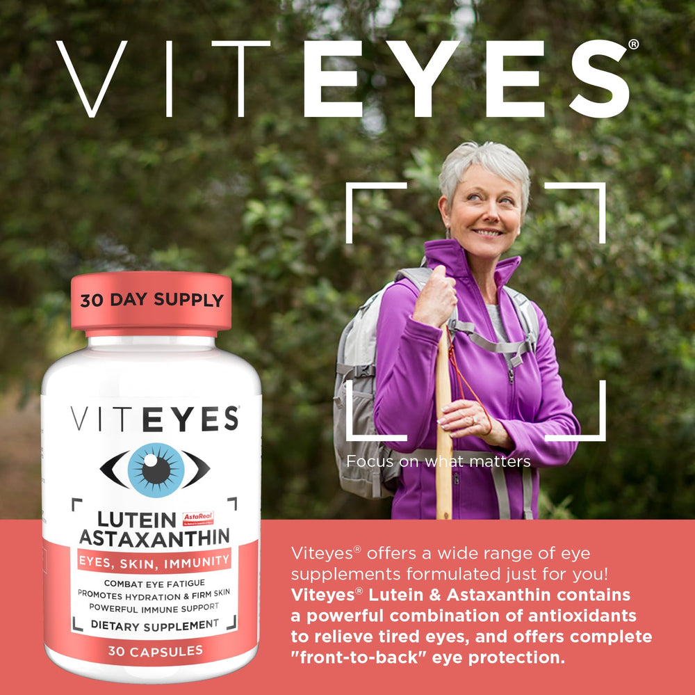 Eyes with blue light protection concept