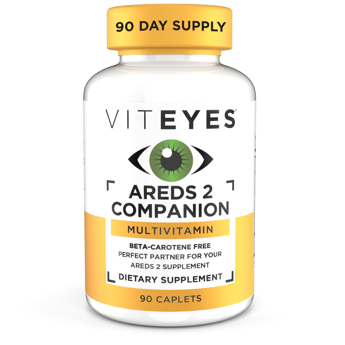 Viteyes Classic AREDS 2 Companion Multivitamin bottle – 90 caplets