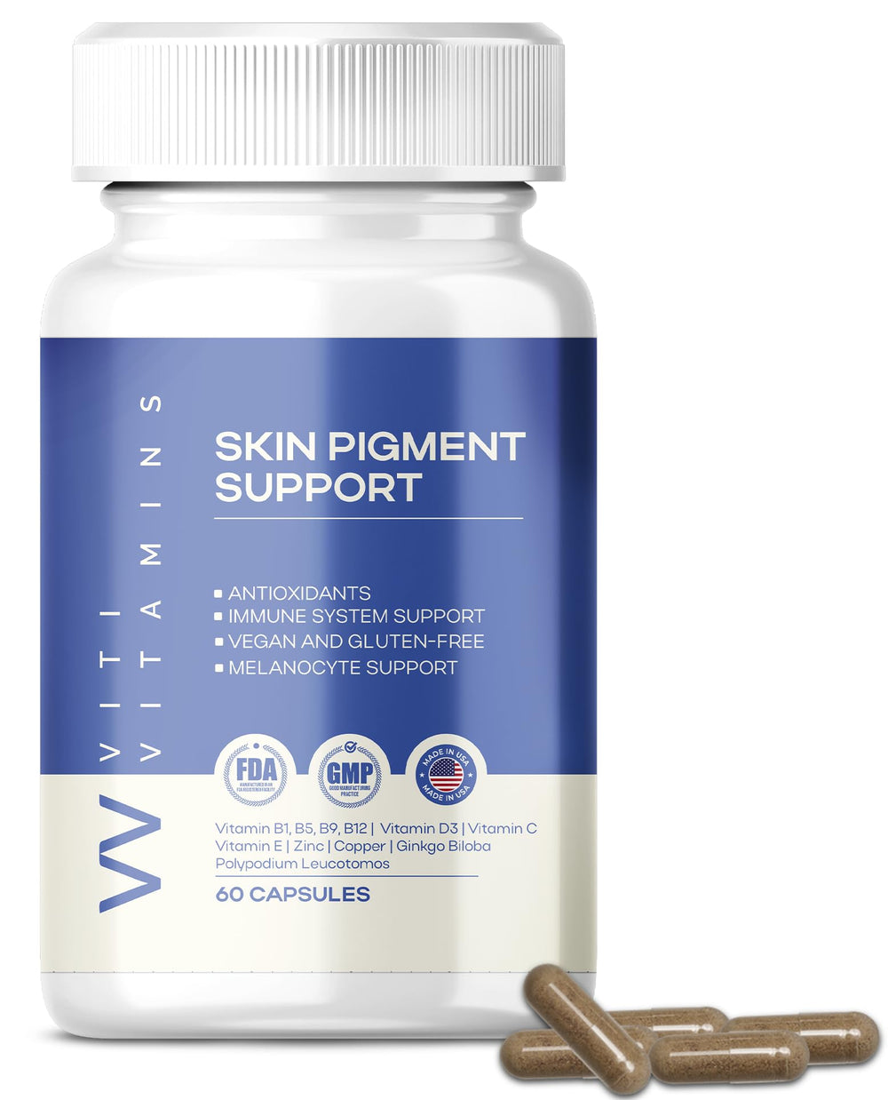Hero image of Viti Vitamins Vitiligo Supplement bottle