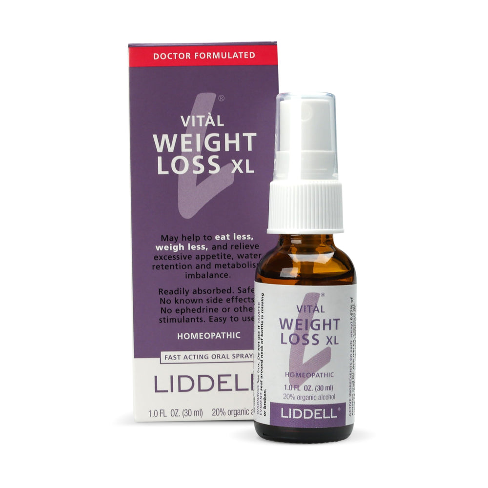 Hero image: VITL Weight Loss XL Liddell Homeopathic 1 oz Liquid bottle
