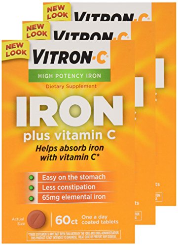 Close-up of VITRON-C tablets