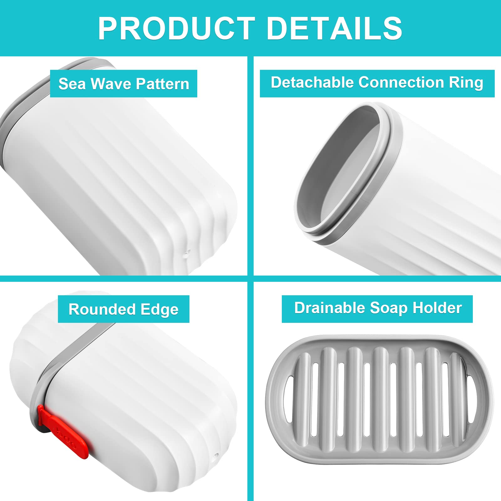 Perfect travel companion for trips, camping and bathroom