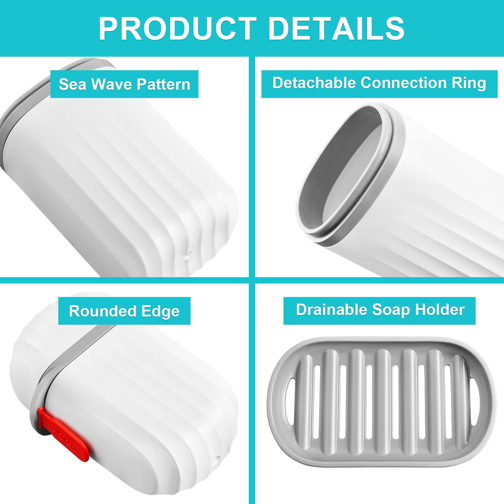 Perfect travel companion for trips, camping and bathroom
