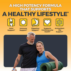 Organic turmeric and ginger capsules