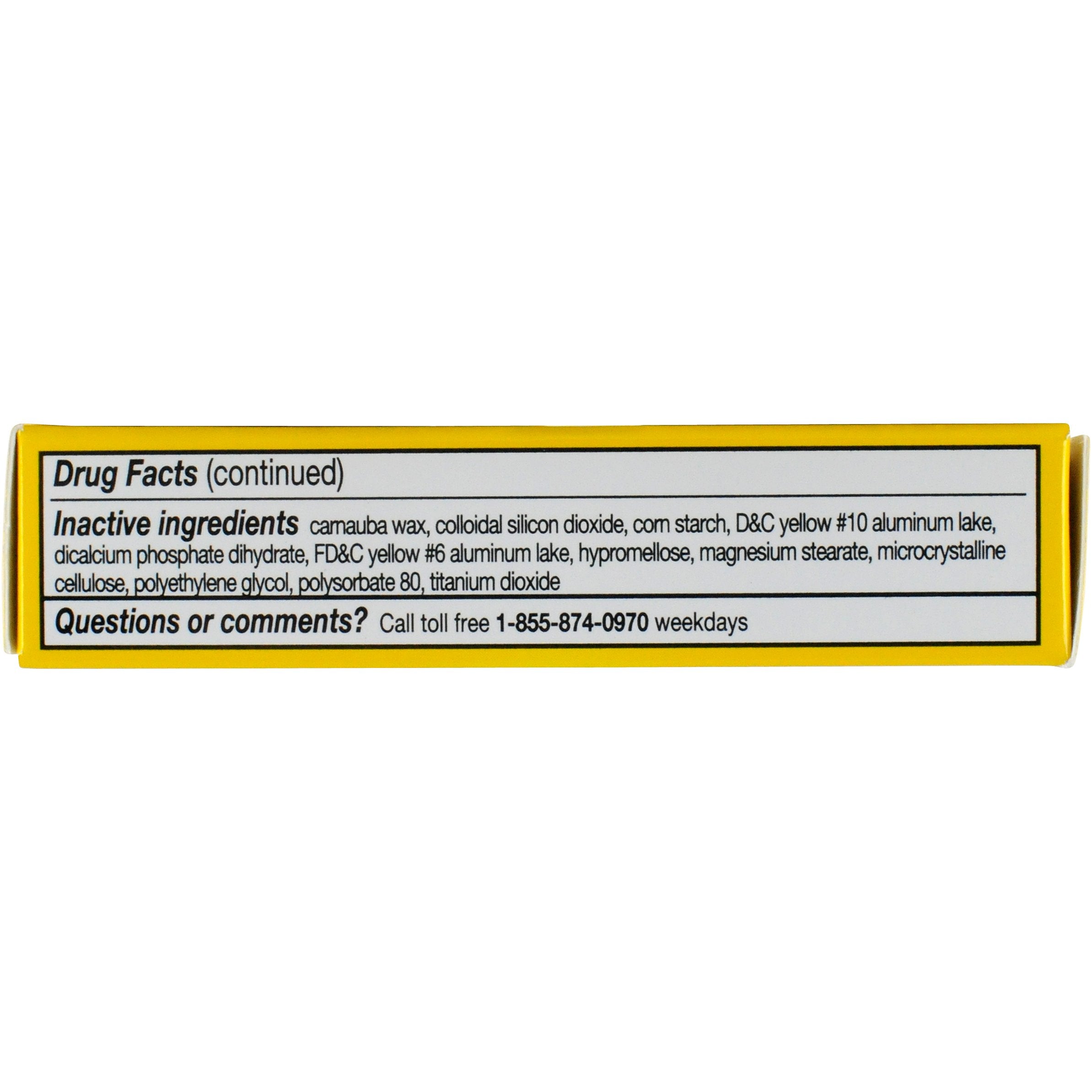 Vivarin tablet in hand with water demonstrates easy intake for focus.