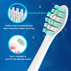 Unpacked Vivena replacement toothbrush heads for Sonicare