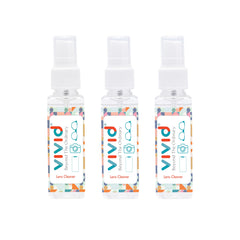 VividVision myclean glasses cleaner 50ml 3-pack front view