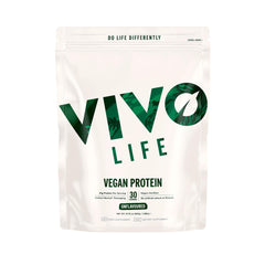 Vivo Vegan Protein Powder Vanilla flavor tub 31.7 oz