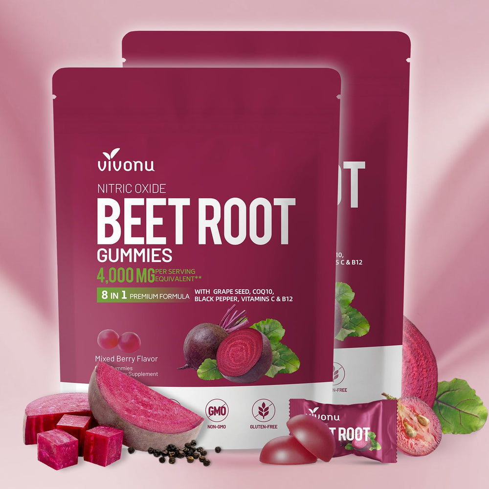 VivoNu Beet Root Gummies packaging image