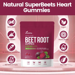CoQ10 antioxidant icon with VivoNu Beet Root Gummies