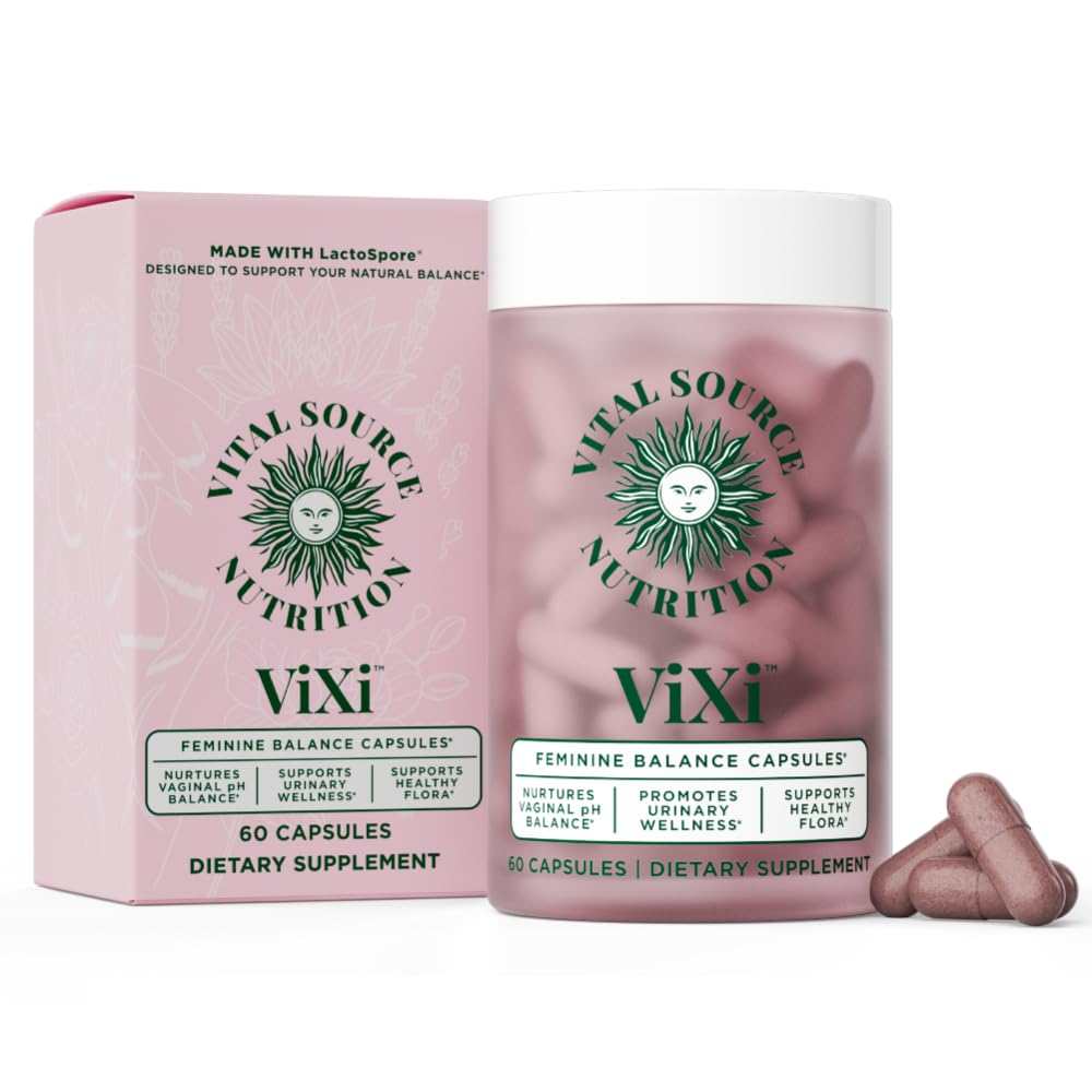 ViXi feminine balance capsules - front view