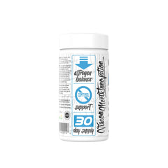 VMI Sports Arima-XD bottle back reveals usage and AI formula for hormonal support.