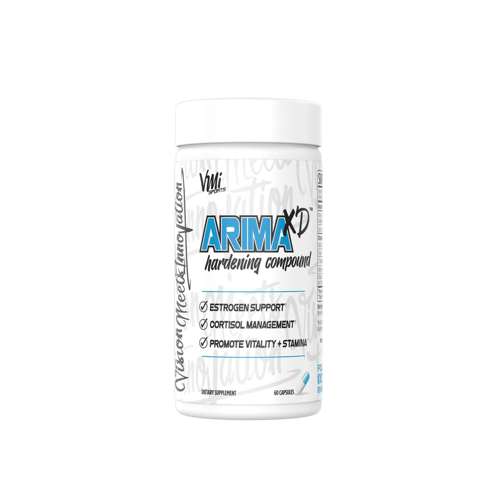 VMI Sports Arima-XD bottle front view supports hormone balance.