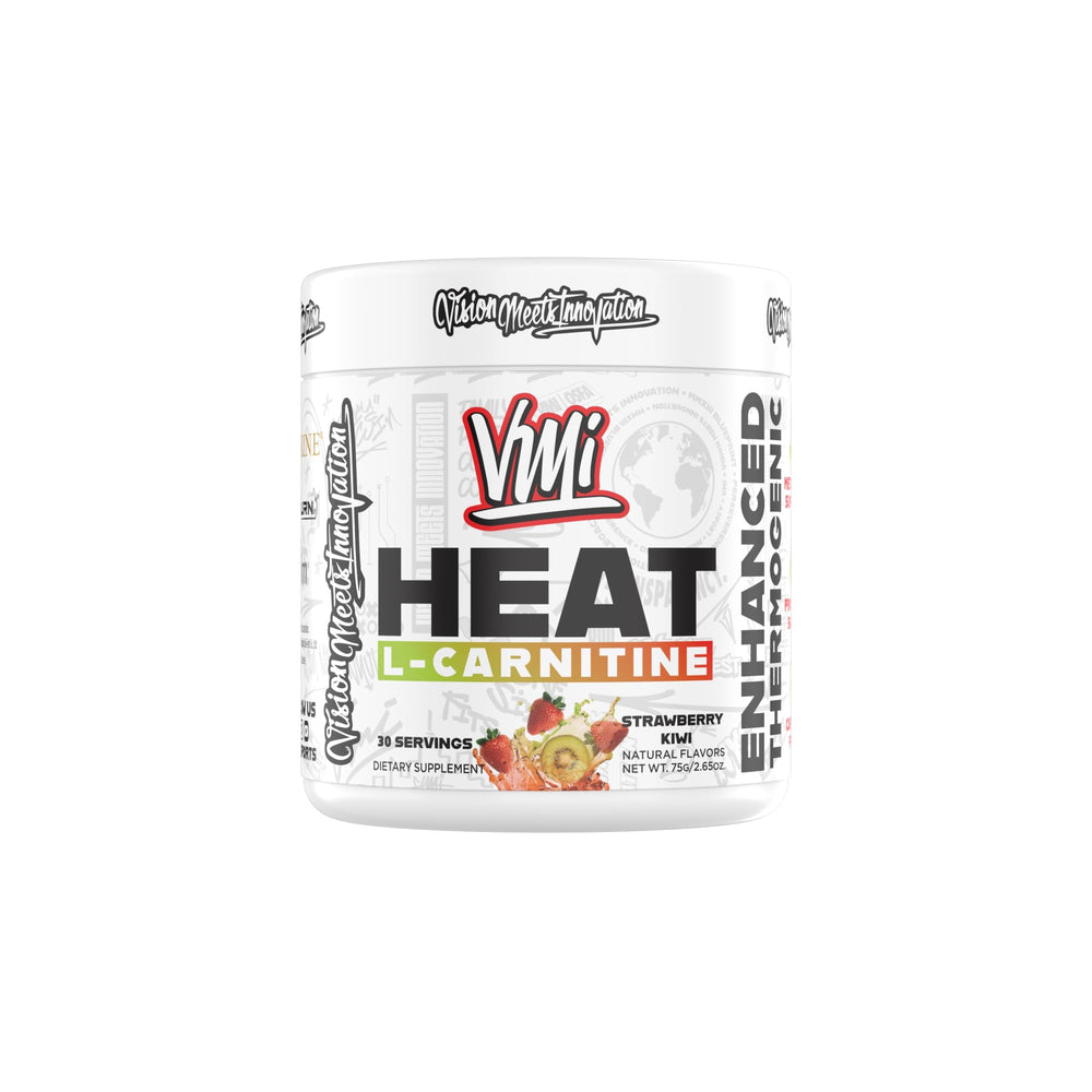 VMI Sports Heat L-Carnitine powder tub for enhanced thermogenic formula