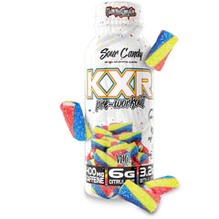 VMI Sports KXR gummy bear bottle pour supports intense focus during training.