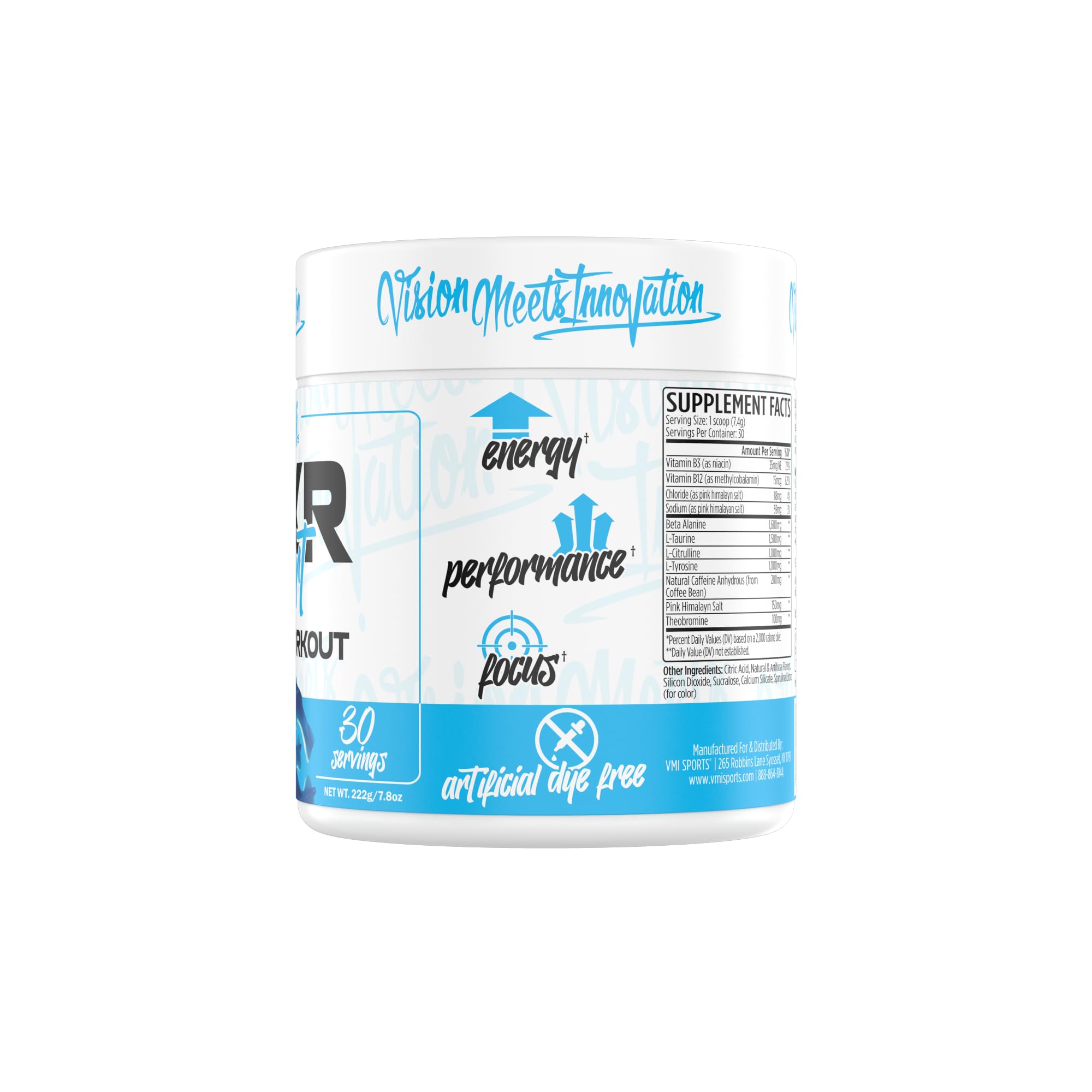 VMI Sports KXR Sport mixed drink showing easy flavor dissolve