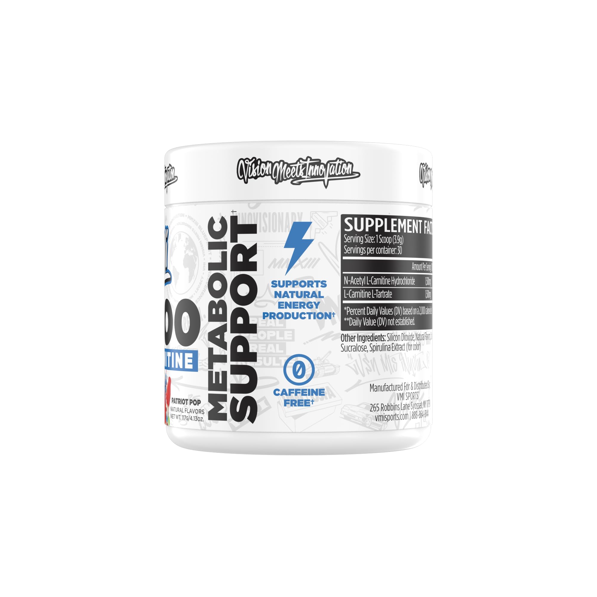 L-Carnitine 3000 Powder ingredients information