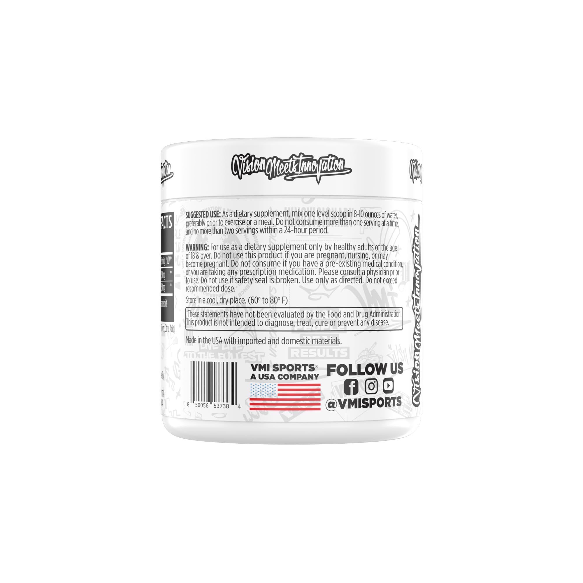 Serving suggestion of Patriot Pop flavor L-Carnitine 3000 Powder
