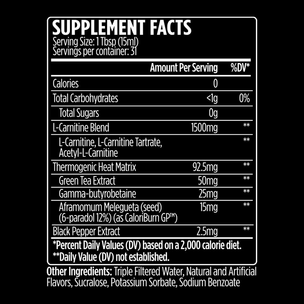 VMI Sports L-Carnitine Heat Miami Vice bottle showcasing great taste