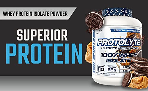 Peanut Butter Cookies and Cream ProtoLyte powder offers satisfying flavor and protein.