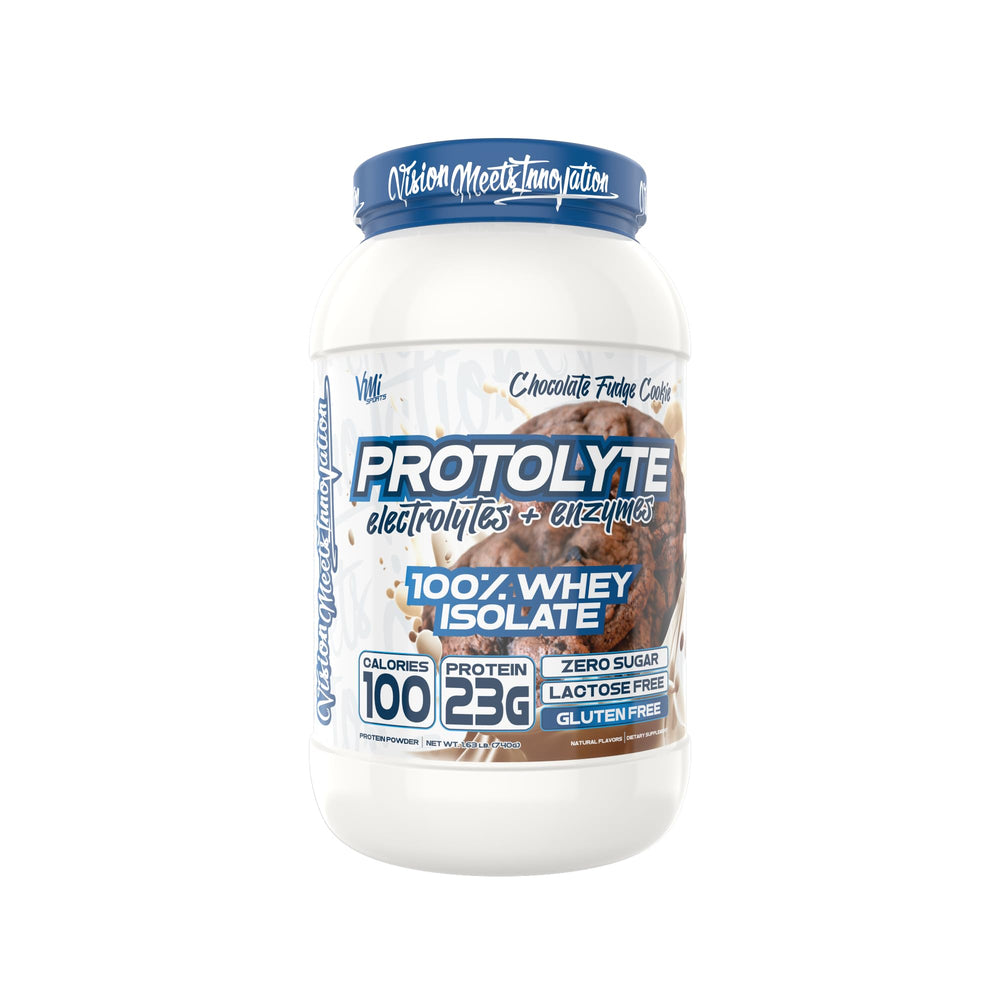 VMI Sports ProtoLyte whey isolate pour demonstrates quick mixing and digestion
