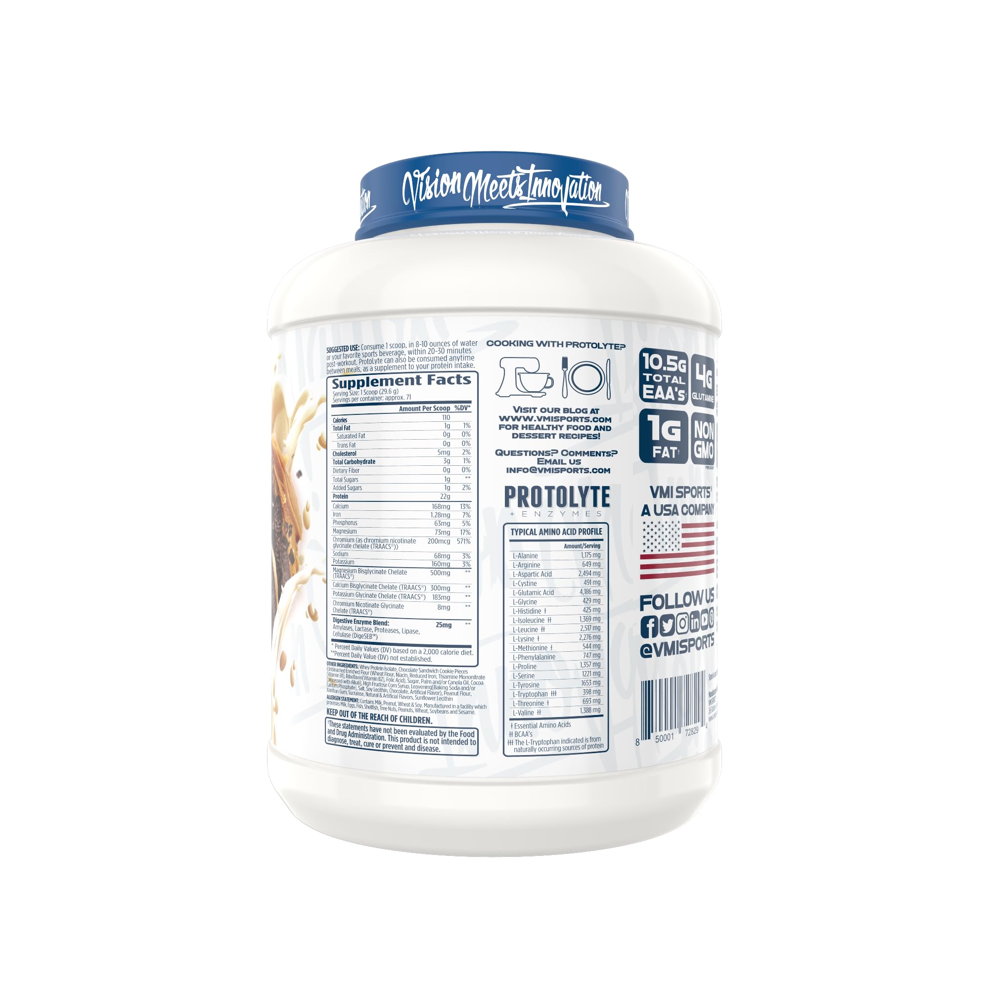 Ready-to-mix ProtoLyte shake after training with a creamy flavor.