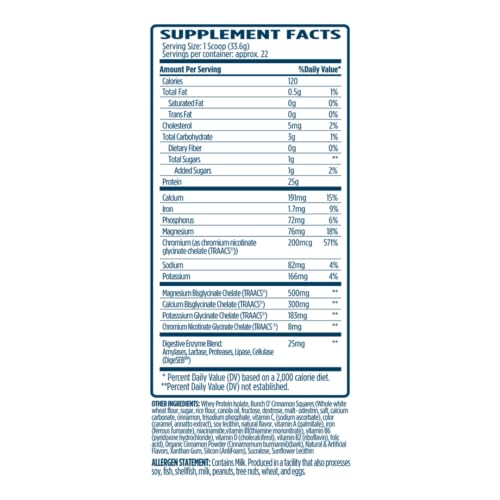 ProtoLyte scoop measures 25 g protein for recovery and growth.
