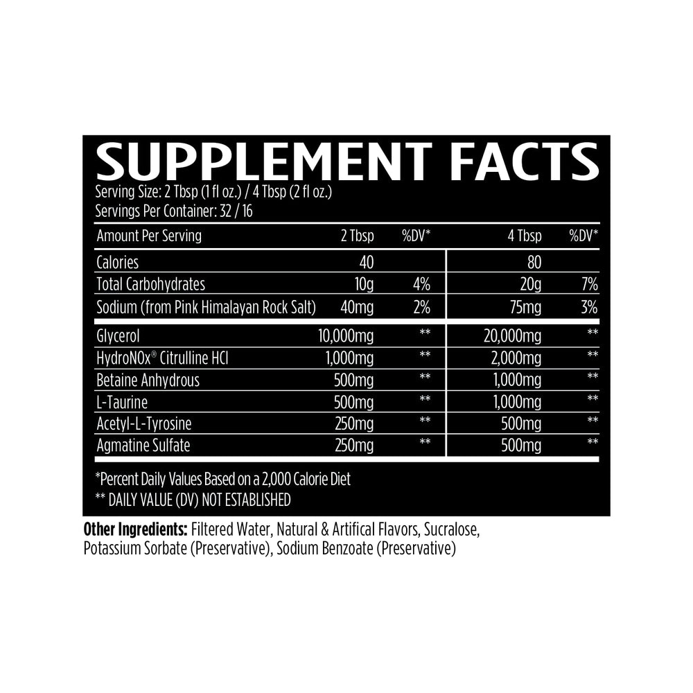 VMI Sports Pump N Flow liquid dispense emphasizing fast-acting, zero sugar pre-workout support