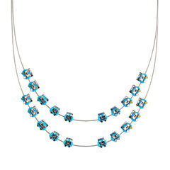 Vocadok temporary tooth decoration with metal wires in blue - 1 pack