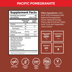 Voli Recovery ginger-curcumin blend imagery supports inflammation management.