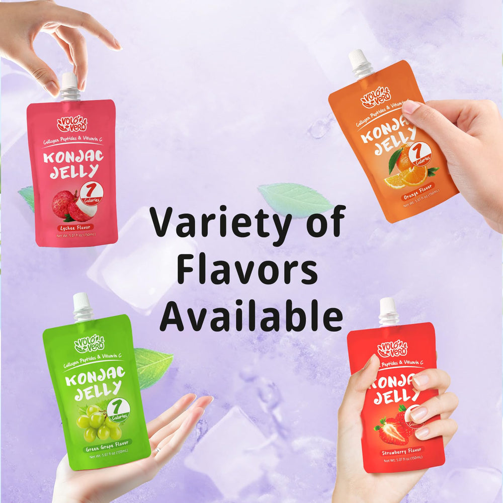 Gift-ready VOLO VERO Konjac Jelly 10-pack box