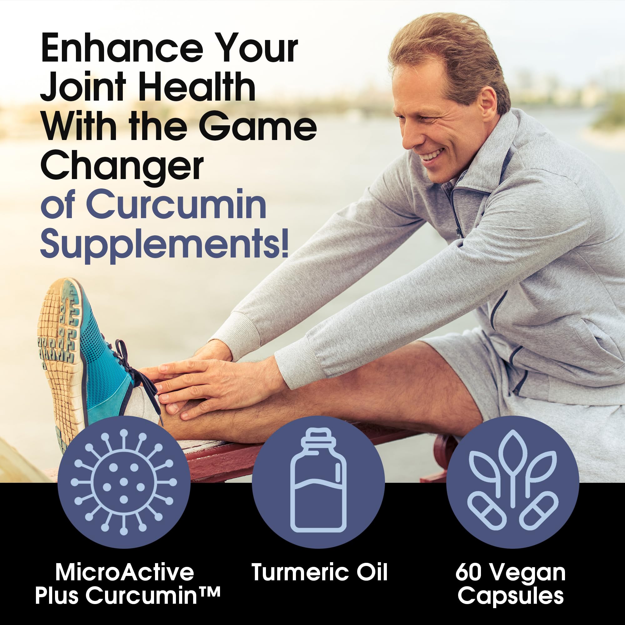 Close-up of MicroActive Curcumin capsule