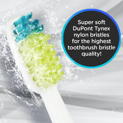 Soft Dupont Nylon bristles on Voom Sonic Go 1 replacement heads