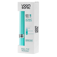 Back view of Voom Sonic Go 1 Series Travel Electric Toothbrush