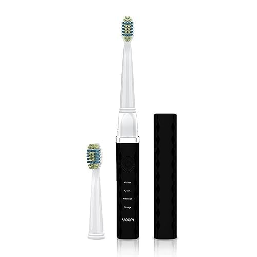 Voom Sonic Pro 3 toothbrush side view with USB charger