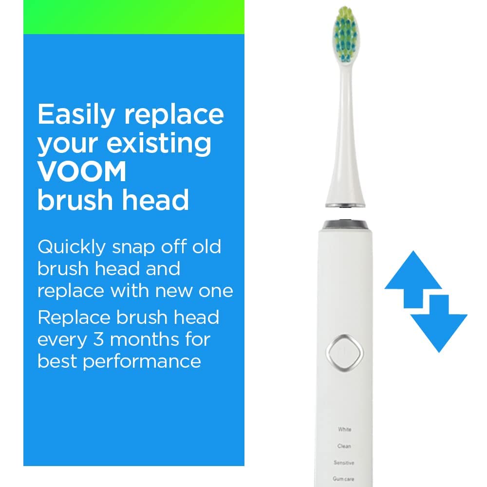 Six-pack replacement heads for Voom Sonic Pro 7