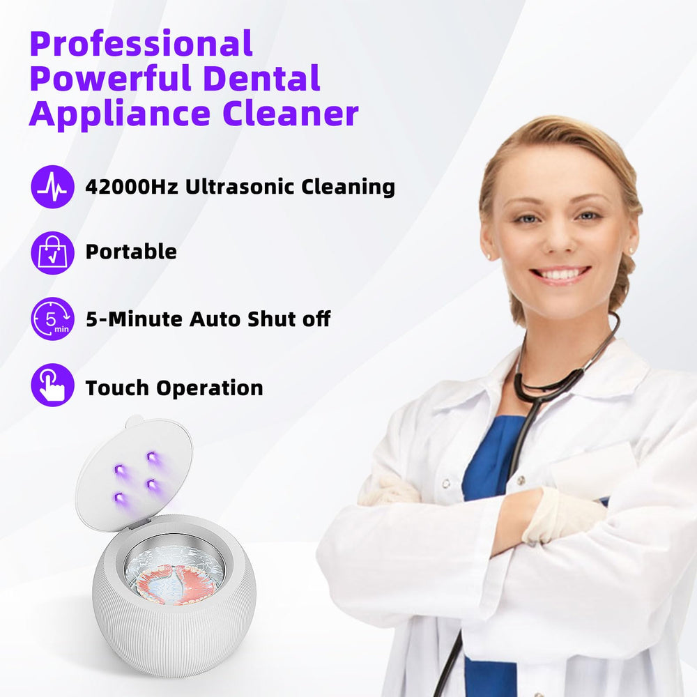 Jewelry cleaned by ultrasonic UV cleaner