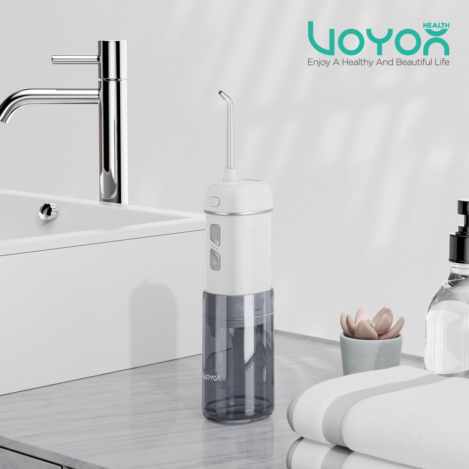 Using VOYOR-HEALTH WF510 for dental cleaning braces