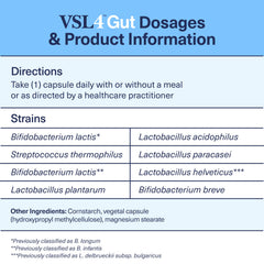 Dairy-free, allergen-free probiotic supplement packaging