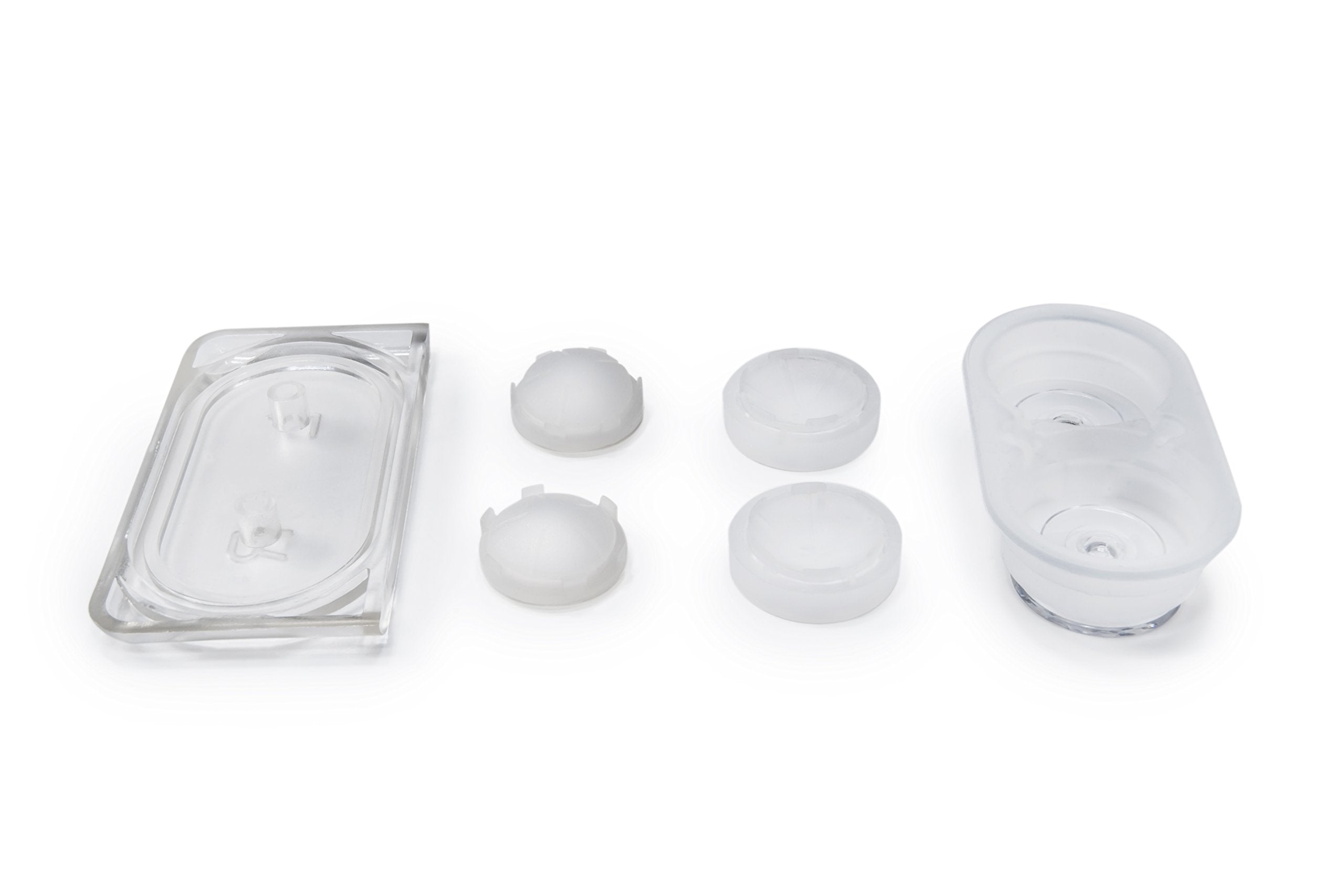 Medical-grade silicone replacement parts for VueSonic 2 and VueSonic Advance 2