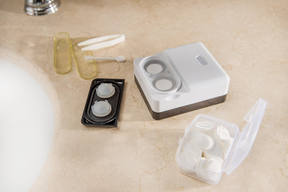 Pad inserted into right cushion and starting cleaning cycle
