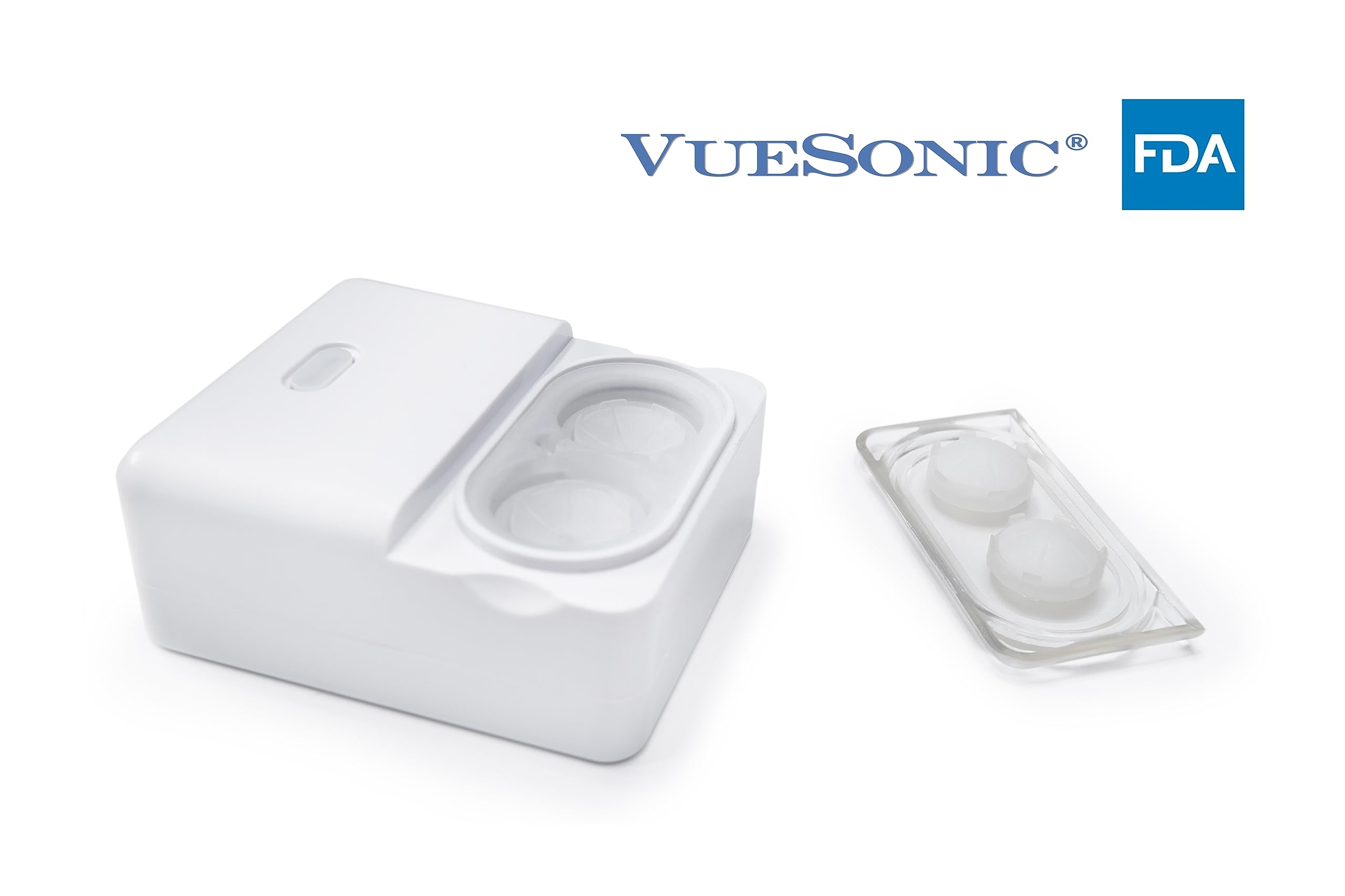 Close-up of VueSonic highlighting 3D sonic vibration technology
