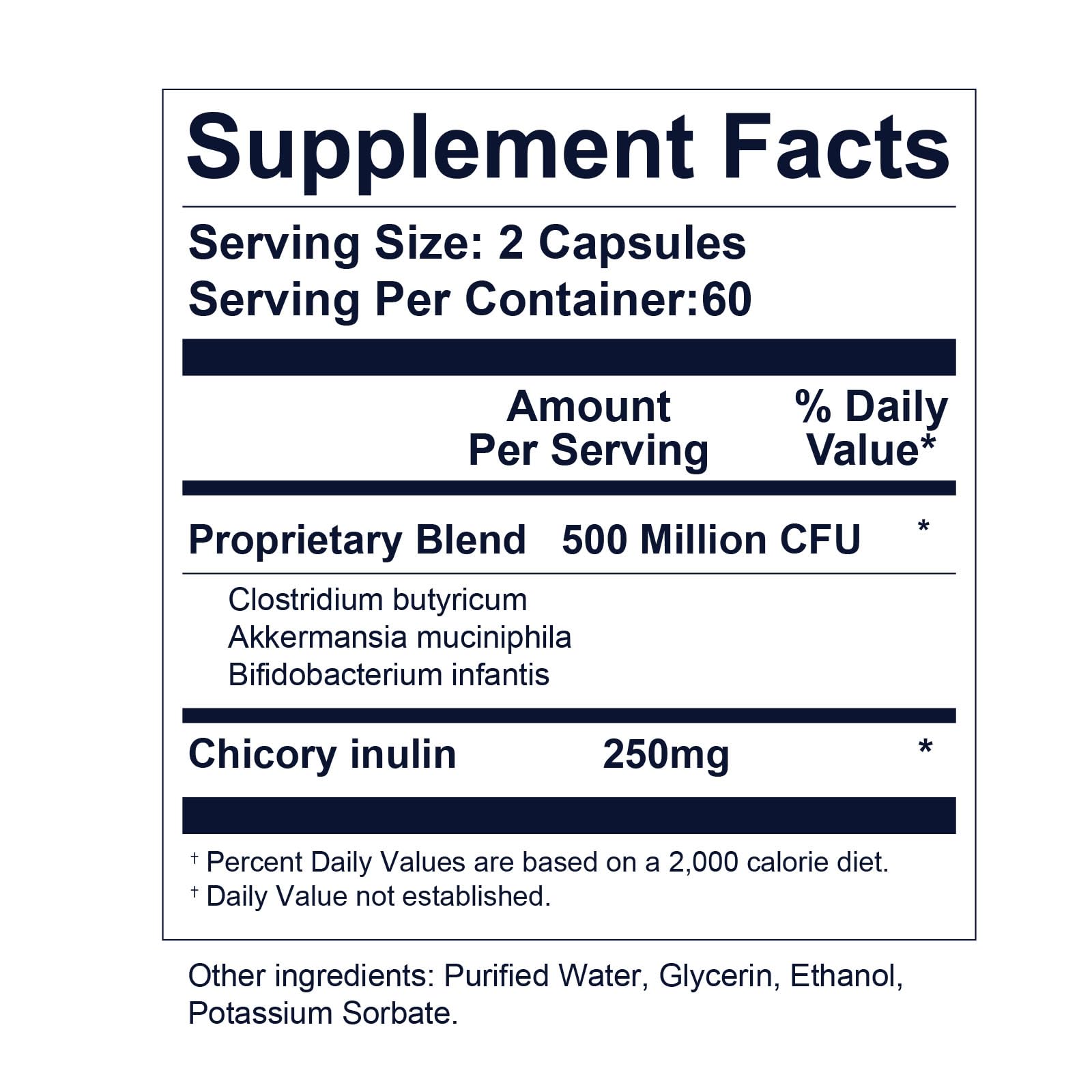 Close-up of VVQ GLP-1 Supplement label showing 120 pcs