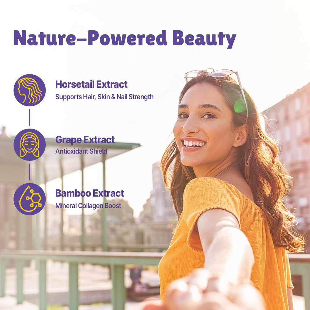 Vitamin supplements concept image with vitamins and botanicals